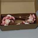 Floroom Ranunculus Artificial Flowers 18 Pcs Dusty Rose Faux Silk Mini Ranunculus Bulk Fake Wedding Filler Flowers for DIY Bouquets, Centerpieces, Bridal Shower Decorations & Arrangements