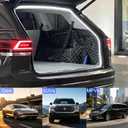 Car LED Strip Lights, Dynamic Flowing Car Trunk Light Strip, 157.48" Flexible Trunk Led Light Strip, Easy Install, Waterproof, Suitable for Cars, SUVs(White),Not Compatible with Ford and VW