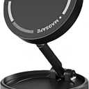 Magnetic Car Phone Holder  Mini Rotating Phone Mount for Car, Desk & Home, Vacuum-Suction Magnetic Phone Stand, 3-Axis Universal Car Accessories for Women & Men