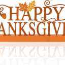 KHJCXS Metal Holiday Table Sign Decor, Decorations Tabletop Centerpiece for Home, Office, Shelf, Tiered Tray, Mantel, Indoor, Merry Christmas, Happy Thanksgiving