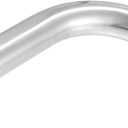 Universal 90 Degree L Shape Bend Elbow Intercooler Pipe Air Intake Tube 2" OD 51mm OD 500mm 19.69" Length Intercooler Pipe Aluminum Alloy Replace Parts