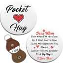 2 x OEHEDOU Mother Birthday Gifts Mother Keychain Gifts For Mom From Daughter
