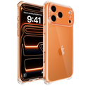 TiMOVO Clear Case for iPhone 17 Pro Max 2025, Anti-Scratch Shockproof Protective Bumper Cover for iPhone 17 Pro Max 6.9 inch, Clear Pack of 3