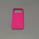 ORNARTO Compatible with iPhone 17 Pro Max Case 6.9", Slim Liquid Silicone 3 Layers Soft Gel Rubber Shockproof Protective Cover with Anti-Scratch Microfiber Lining-Hot Pink