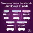 Poise Incontinence & Postpartum Pads for Bladder Leaks, 5 Drop Maximum Absorbency, Regular Length, 48 Count