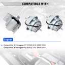 3Pcs Transmission Mount & Engine Motor Mounts Kit for Jaguar XF X250 3.0L 2009-2015, for Jaguar XJ X351 5.0L 2010 2011 2012 20 13 2014 2015 2016 2017 2018, Replaces C2D16622 C2D38505 C2P17845