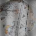 zesthome 8x10 Area Rugs for Living Room,Non-Slip Backing Washable Rugs,Vintage Large Area RugStain Resistant Home Decor Rug (Pink/Grey)