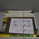 Painting Cat Scratcher Bed CartBoard Cat House Beds for Indoor Cats Half-Surround Design W/Horizontal Cat Scratcher Scratching Board W/Catnip (Rose, Medium - Large)