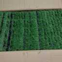 Artificial Grass Tiles Interlocking Turf Squares Deck 27 Pack -12"x12" Indoor Outdoor Faux Grass Rug with Drainage Holes-Fake Grass Tiles Self-draining for Garden Lawn Landscape Balcony Decoration
