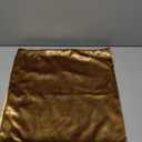 GIGIZAZA Gold Velvet Decorative Throw Pillow Covers,18x18 Pillow Covers for Couch Sofa Bed 2 Pack Soft Cushion Covers, Gold