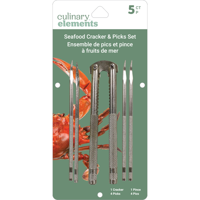 Seafood Cracker And Picks Set, 2 Pack