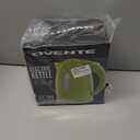 OVENTE Electric Kettle, 1.7L Fast Boiling Water Heater for Coffee or Tea, BPA Free with Water Level Gauge, Auto Shut-Off, Boil-Dry Protection, Indicator Light and Removable Filter, Green KP72G