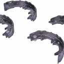 Rear Drum Ceramic Brake Shoes Set Replacement For Toyota Camry Highlander Avalon Lexus ES300 ES350