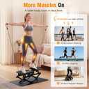 COKTIK Rock Stepper, Side Steppers for Exercise at Home | 350 LBS Weight Capacity, Noise-Reducing & Portable Rocker Exercise Equipment with Resistance Bands & Non-Slip Mat