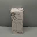 PARACITY Upgraded Airpot Coffee Carafe with Double Pump, Stainless Steel Drink Dispenser for Hot/Cold Beverage with Lazy Susan Base, Coffee Termos Para Cafe for Hot Cocoa for Parties (84.5 Ounces)