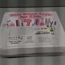 Sanlebi Hair Salon Toys for Girls, 25 Pc Pretend Play Styling Toy Set for Kids 3-6 with Hair Dryer, Barber Scissors and Stylist Accessories, Christmas & Birthday Gift for Girls