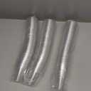 Turbo Bee 300 Pack 9oz Clear Plastic Cups,Disposable Crystal Drinking Cups,PET Plastic Party Cups for Juice,Iced Coffee and Cold Drinks