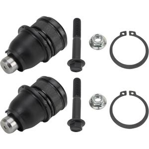 TRQ Front Lower Ball Joint Set Compatible with 2004-2013 Mazda 3 2006-2015 5