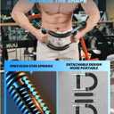 Twister Arm Trainer, 40-100lb Adjustable Arm Trainer for Men, Arm Trainer with Chest Workout Equipment, Forearm Triceps Chest Enhanced Exercise Strengthener, Portable Gym Home Fitness Equipment (Red)