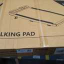 TREAFLOW Walking Pad Portable Under Desk Treadmill with Incline 2.5HP for Home Office 265 lbs Capacity Remote Control LED