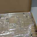 19.1 in. x 14.1 in. Rear Drain Kitchen Sink Bottom Grid with Supersoft Silicone Feet in 304 Grade Stainless Steel