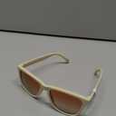 goodr Toasted Marshmallow Magic, Polarized Sunglasses for Men & Women, Medium Sized (OG), Light Brown Frames wtih Orange-Gold Gradient Ocean Lenses, UV400 Protection, No Slip