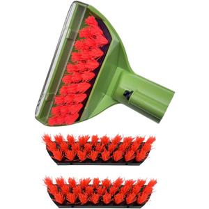 Upgraded 5.3in 1400B Little Green Machine Multi-Purpose Tools Brush Replacement Parts Compatible with 1400B 4075 3194 3353 2458 3588F 1986 1425 2513E Tough Stain Brush Tool Attachments (green 1+2)