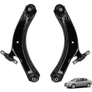 2pcs Front Suspension Kit Lower Control Arm with Ball Joint Bushings Compatible with 2007-2012 Nissan Sentra K620373 K620374 54500ET000 54501ET000