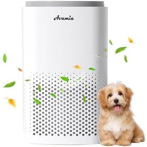 Air Purifiers for Home Large Room Bedroom Up to 1800Ft², Avamia H14 HEPA Air Purifier for Pets with Laser Air Quality Sensor and Sleep Mode, Air Filter Cleaner for Dust, Smoke, Pets Hair, Odor, Pollen