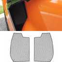 BILLFARO 2Pcs Side Intake Grille Insert Radiator Guards,Driver and Right Passenger Aluminium Side Front Bumper Grille Vent Cover for Corvette C8 Z06 and E-Ray 2023-2024