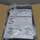 2 Pack Under Sink Organizer, Dual-Layer Pull Out Mesh Cabinet Rack with 5-Level Height Adjustment, Rust-Resistant Sliding Storage for Bathroom & Kitchen, Multi-Purpose 2-Tier Shelf(Black)