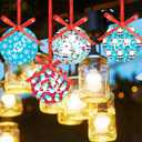 Christmas SublimationTransfer Sheets, 8 Pcs 12"x 12" Plain Color Pre-Printed Sublimation Paper for Heat Press Mug, DIY T- Shirts, Coasters