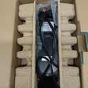 Aromaster Burr Coffee Grinder with 25 Grind Setting, Adjustable 2-12 Cups Timer, Professional Conical Coffee Bean Grinders for Home Use, 3-Ears Portafilter Holder, Anti-static, Cleaning Brush, Black