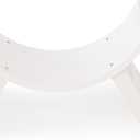 Kate Newborn Photography Props for Baby Wooden Photo Props Set for Photo Studio Photoshoot Newborn Props for Photography with Stretch Wrap (Wooden Moon Stool)