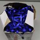 Harloon 200 Pcs Breakaway Lanyards Bulk Safety Nylon Flat Lanyard with Clip Swivel Hooks for ID Badge ID Card Holder(Blue)