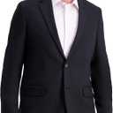 Haggar Men's The Active Series Classic Fit Blazer (50)(Black)