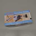Strongest Heavy Duty Door Stoppers - Tall Door Stop Wedge Large Door Stoppers for Bottom of Door, Tall up to 2.6 in Doorstop Zinc Alloy and Silicone Made Suits Any Heavy Door Any Smooth Floor(2gold)