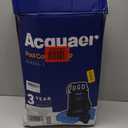Acquaer 1/4 HP Automatic Swimming Pool Cover Pump, 2250 GPH Submersible Sump Pump with 3/4” Check Valve Adapter & 25ft Power Cord, Water Removal for Pool, Hot Tubs, Rooftops, Water Beds and more