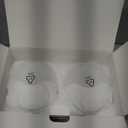 Hands Free Breast Pump Wearable MY375  Strong Suction, Low Noise, Wearable Breastfeeding Pump with 4 Mode &12 Levels, Portable Electric Breast Pump 24mm  19/21/Insert/Flange, 2 Pack (White)