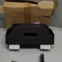 1 PC Car Seat Back Storage Box, 11.42" x 3.35" x 4.92" Hanging Fashionable Multifunctional Storage Rack, Easy to Clean and Durable Travel Accessories, Universal for Most Cars (Black)