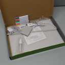 GlowWrite Pro LED Board: 7-Color Acrylic Dry Erase Board with 4 Dynamic Modes, Adjustable Brightness. Includes Stand, Markers & Hanging kit. Fun for All Ages! (13.78''*9.85'', Large Size)