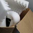 Patas Lague Orthopedic Dog Bed Large Sized Dog 36''X24'', Waterproof Comfortable L Bolster Medium Non-Slip Soft Warm Pet Crate Bed Sleep Sofa mat with Removable Washable Cover Black