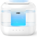 DREO Humidifiers for Bedroom, 4L Top Fill for Large Room, 36H Runtime, 28 dB Quiet Supersized Cool Mist Air Humidifier for Baby Nursery, Plants, Indoor, Night Light, Easy to Clean & Fill, White