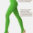 leg elegant Women's 80 Den Microfiber Soft Opaque Tights Pantyhose (XL)