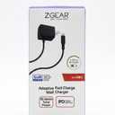 ZGear Adaptive Fast Charge Wall Charger, 30 Watts Total Power, For USB C
