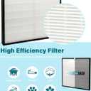 Replacement Filter Compatible with Whirlpool 1183050K & WPPRO2000 Series (WPPRO2000B/WPPRO2000P/WPPRO2000M) Whispure Pro 2000 Air Purifiers, Aftermarket Spare Filter Cartridge