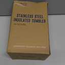 ALOUFEA 20 oz Insulated Coffee Mug Tumbler with Handle, Stainless Steel Travel Mug Tumbler with Lid and Straw,Double Wall Vacuum Leak Proof Ice Coffee Thermal Cup, Black