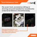 Dorman 977-002 Patented Idle Relearn Tool Compatible with Select Models (OE FIX)