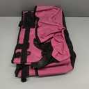 Cleaning Caddy Bag, Cleaning Supplies Organizer for Housekeepers, Housekeeping Caddy with Handle and Detachable Padded Cushion, Pink (Medium)