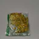 Zbroh Handmade red/White//Green/Blue Rhinestones Applique Sewing Beads Stones Trim lace Patches Accessory for Dress Clothes one Pair (Gold)